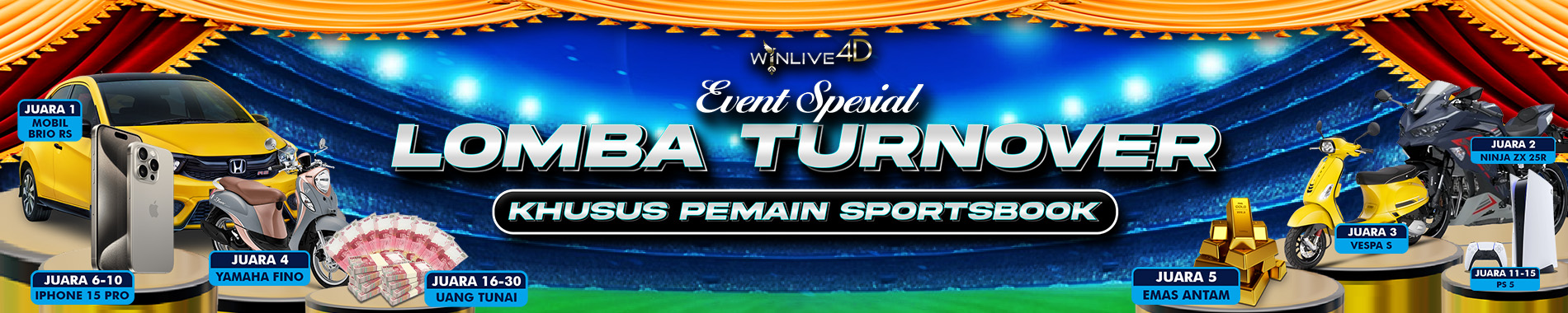 LOMBA TURN OVER  SPORTSBOOK